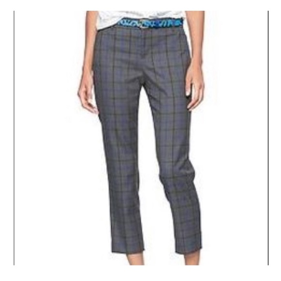 gap slim cropped pants